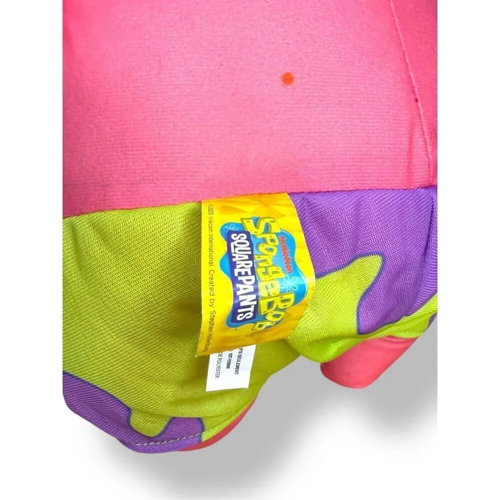 SpongeBob SquarePants Patrick Star Collectible Plush Toy 18” NEW - Picture 8 of 8